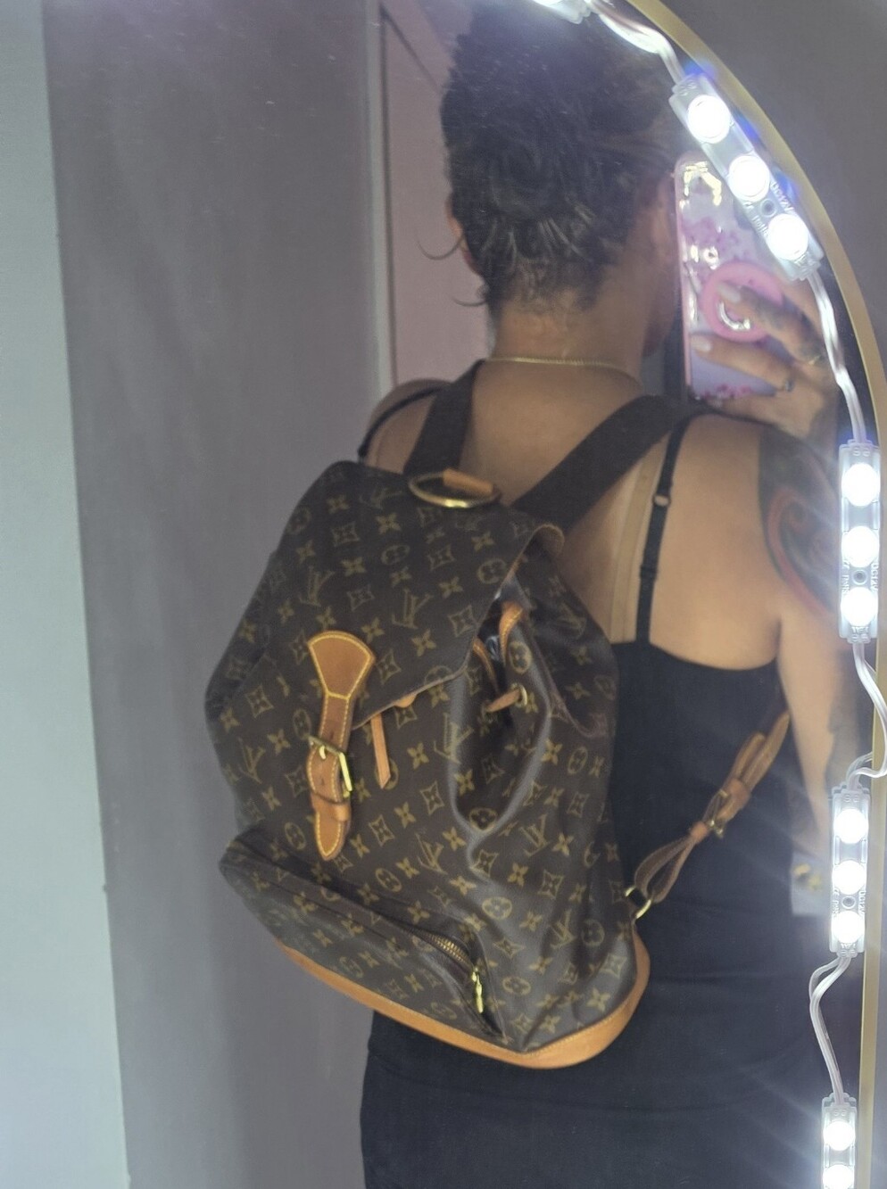 Louis Vuitton Monogram MONTSOURIS GM Backpack | MINT CONDITION ππ - Picture 3 of 15